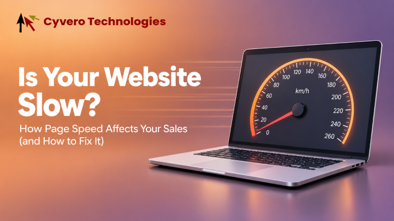 Is Your Website Slow? How Page Speed Affects Your Sales (and How to Fix It)